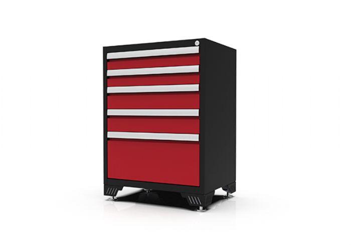 Base storage cabinet with drawers - GSI STORAGE SOLUTIONS