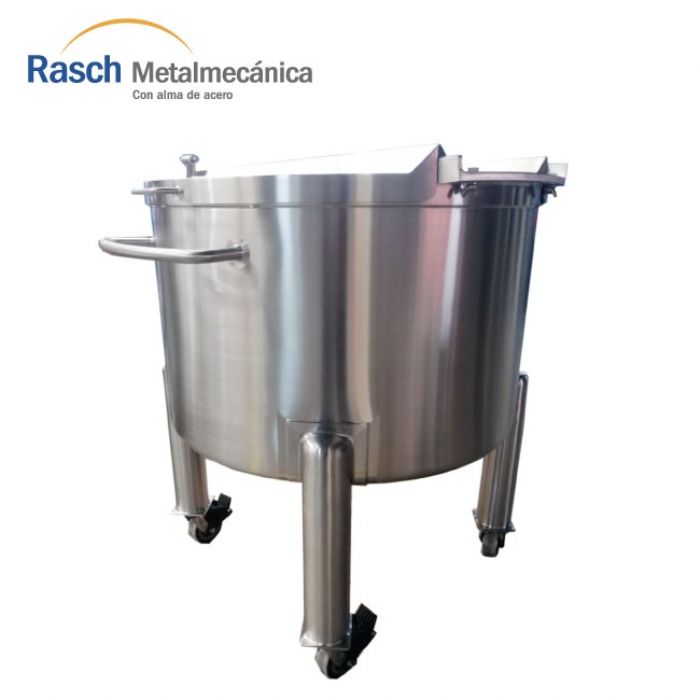  Tanque atmosférico con tapa bipartida - 