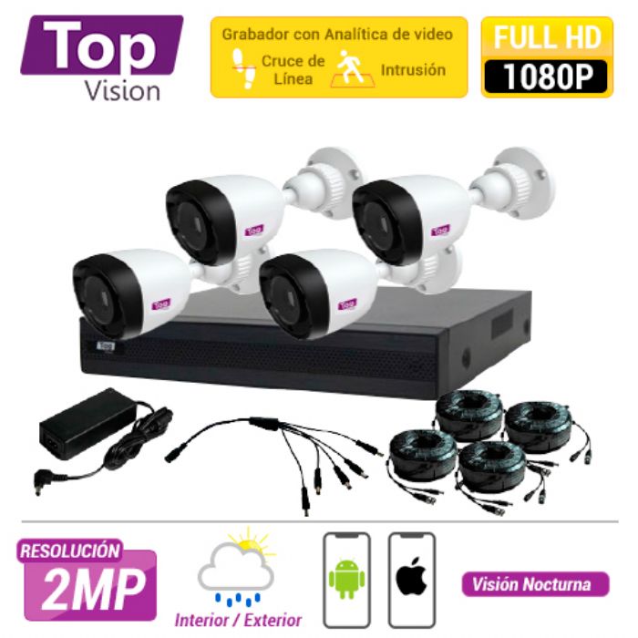 EQUIPOS DE VIDEOVIGILANCIA - MERIVA, TOP VISION KKT ECO