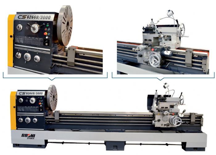  TORNO PARALELO CS6266B SERIE PESADA BOSHI - BOSHI