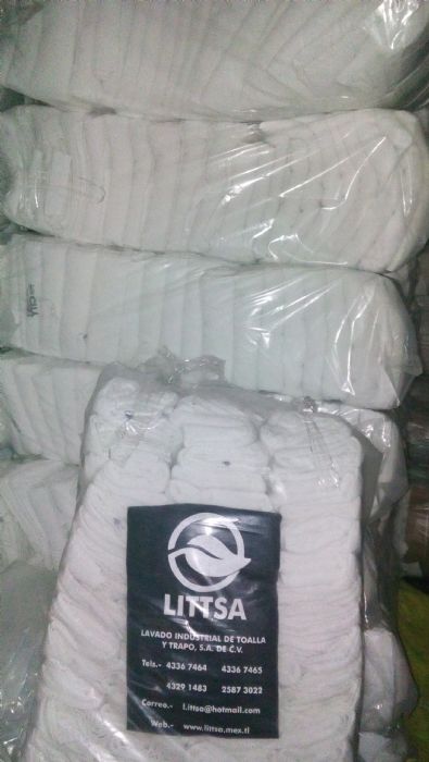 TRAPO TIPO TOALLA BLANCA - LITTSA