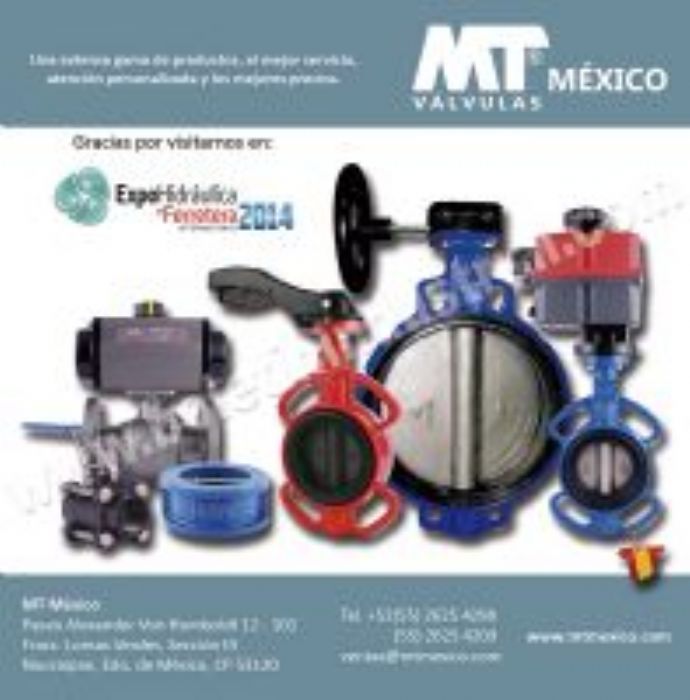VALVULAS DE MARIPOSA - VALVULAS MT