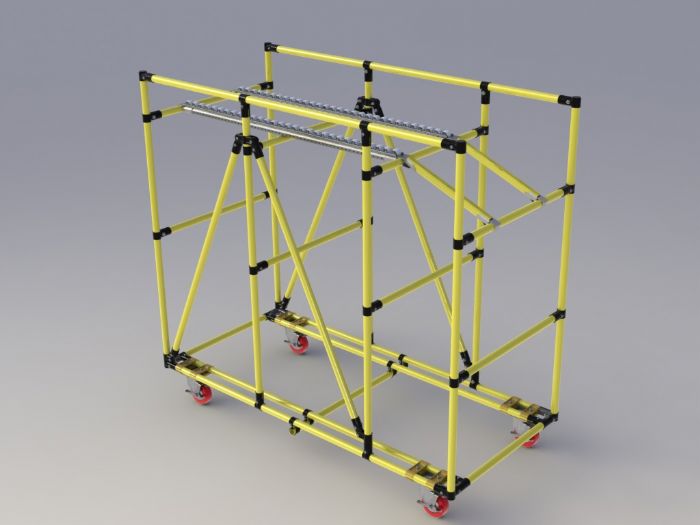 Rack de flujo (FIFO) - Modulartube