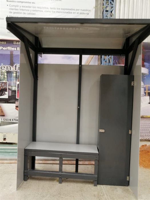 TECHADO Y GABINETE PARA EQUIPO CONTRA INCENDIOS - 