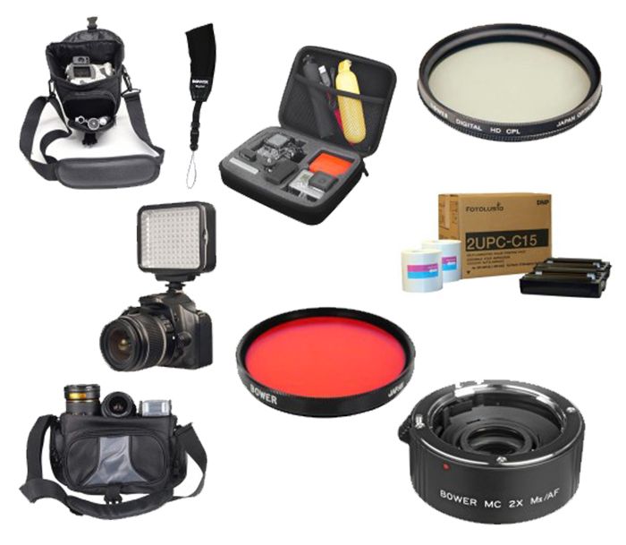 Accesorios para fotografia - Bower, Canon, Fuji