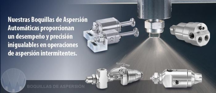 BOQUILLAS AUTOMATICAS - SRAYING SYSTEMS
