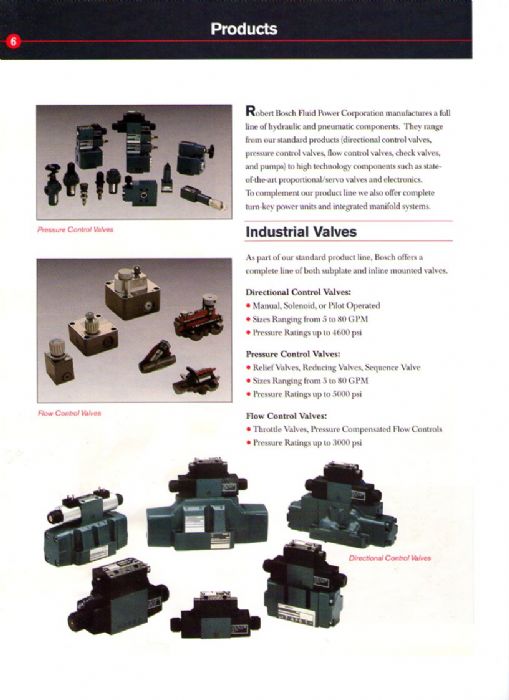 valvulas hidráulicas - bosch, sun hydraulics, rexroth, denison,vickers