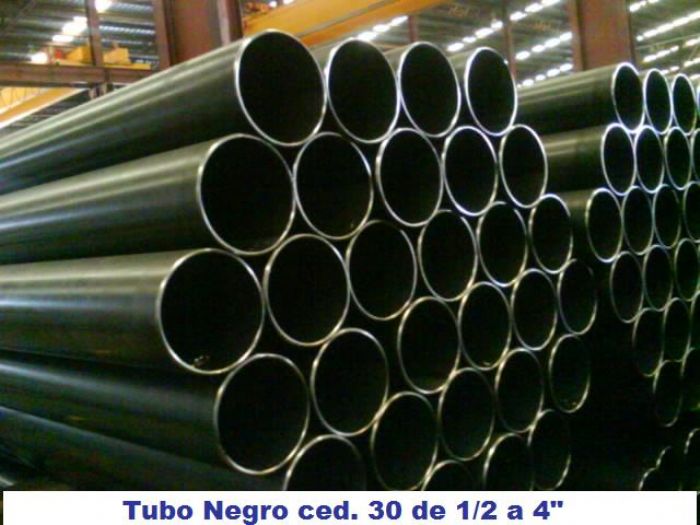 tubo negro ced. 30 y 40 de 1/2 a 4" - arcometal,regiopytsa,conduit,prolamsa