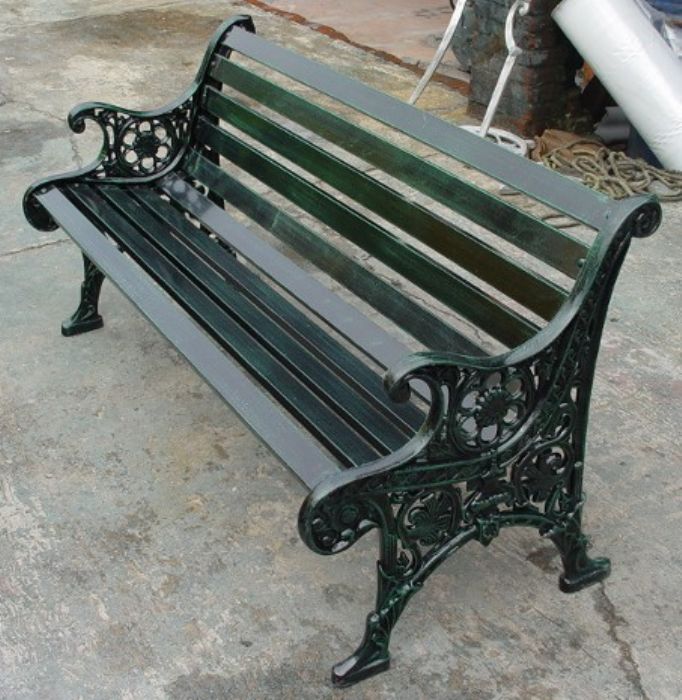 Bancas para jardin tipo California - Banca para jardin estilo California