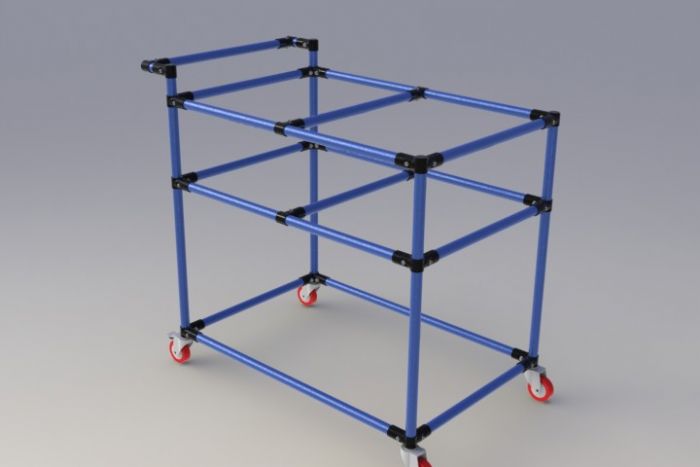 Carros para manejo de material - Modulartube