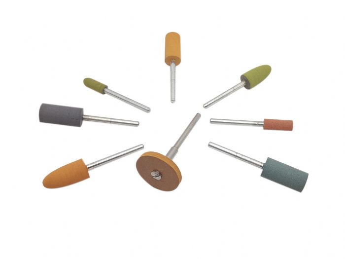 PUNTAS DE CAUCHO PARA PULIDO - 