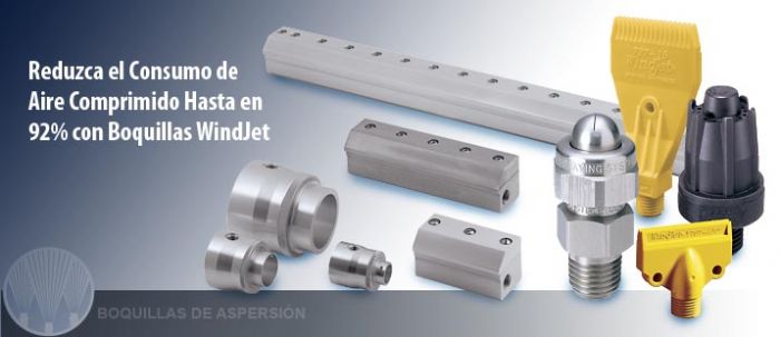 BOQUILLAS PARA AIRE COMPRIMIDO - SRAYING SYSTEMS