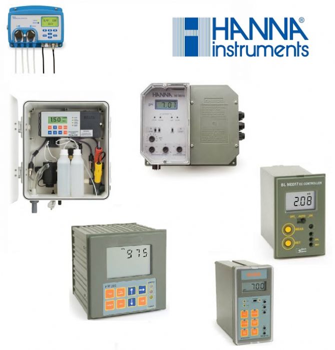 CONTROLADORES - HANNA instruments
