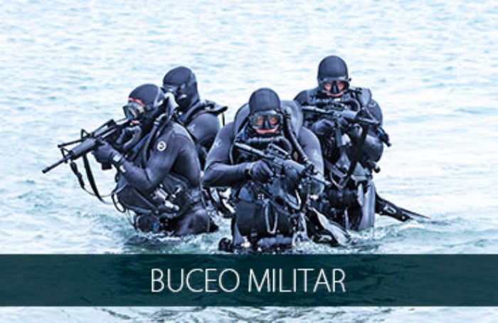 Equipo para Buceo Militar y Rescate - Shearwater, Apeks, Hollis, DUI, TDS, Suunto, Fourt