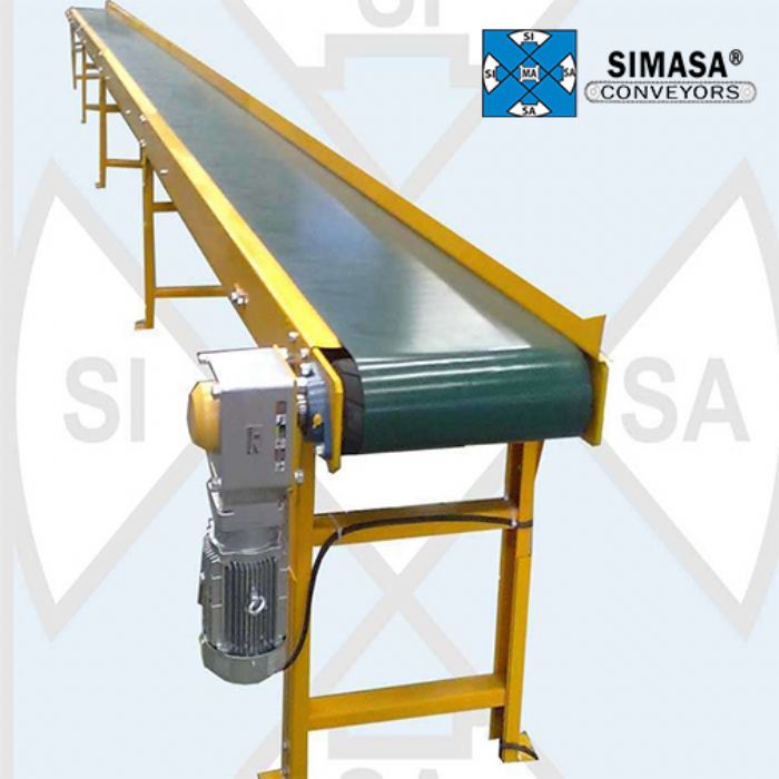 TRANSPORTADORES DE BANDA SOBRE CAMA DESLIZANTE - Simasa Conveyors