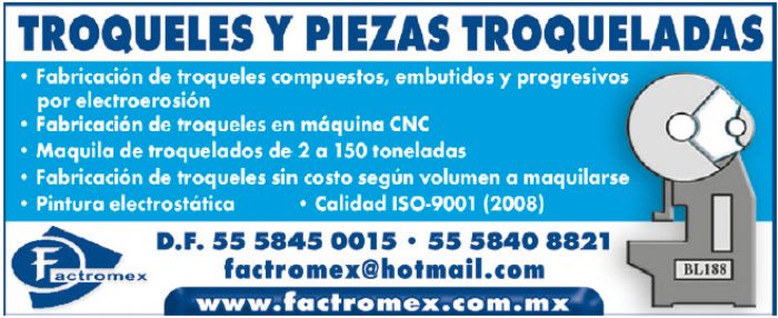 TROQUELADOS  - FACTROMEX