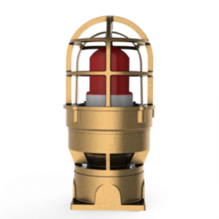 Luminaria hermética estroboscopica - PLN ILUMINACION