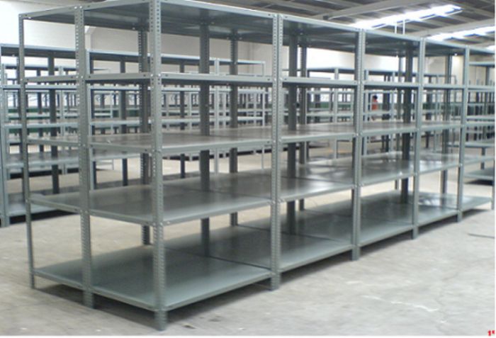 estanteria gris  - estanteria metalica