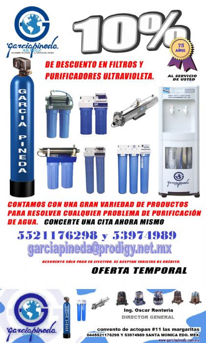 purificadores de agua  - gp