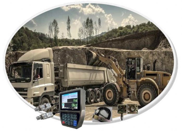 Pesaje a bordo para cargadores frontales - Weigh Solutions