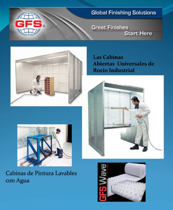 CABINAS DE PINTURA  - GLOBAL FINISHING SOLUTIONS