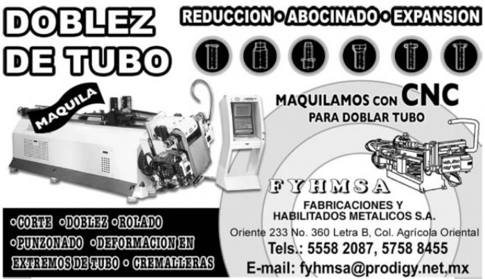 Corte de Tubo - FYHMSA