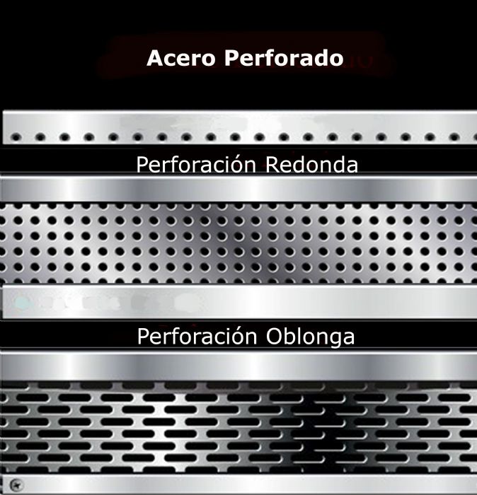 Acero perforado - 