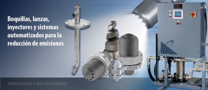 ENFRIAMIENTO DE GASES - SRAYING SYSTEMS