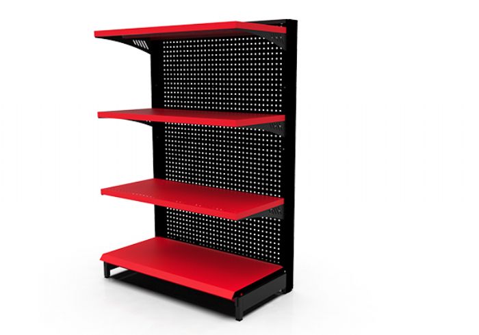 Perimeter retail shelving  - 
