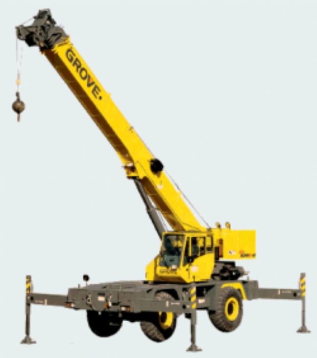 GRUAS AUTOPROPULSADAS (Terreno dificil) - Terex y Grove