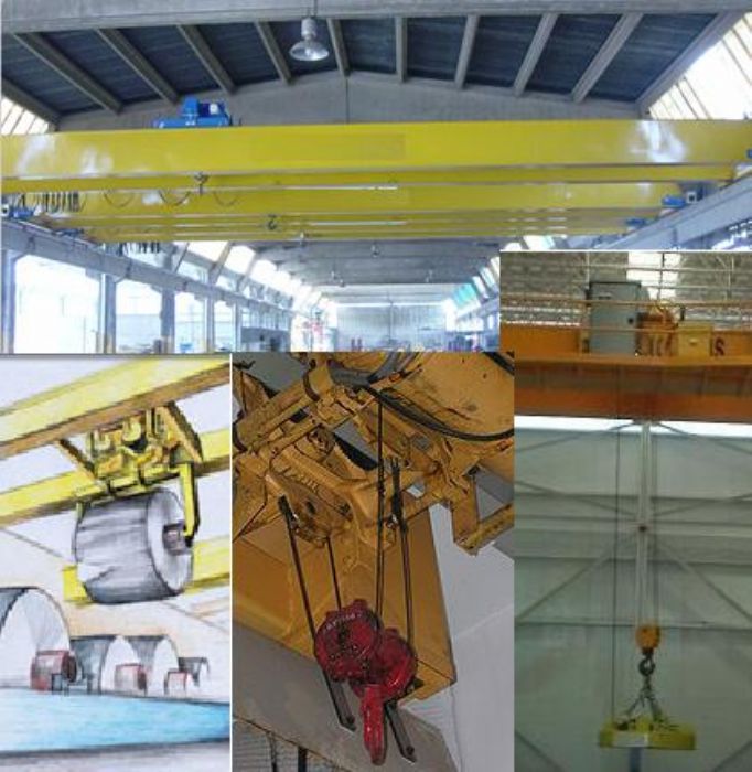 Grúas Viajeras, Gantry, Bandera  - PMP