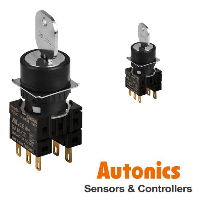 INTERRUPTOR SELECTOR CON LLAVE - AUTONICS MANUFACTURA