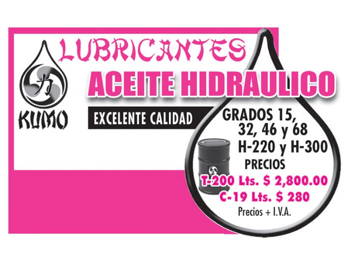 Aceite hidráulico - 