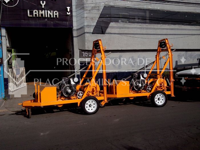 Malacates para desazolve - Procesadora de Placa y Lámina