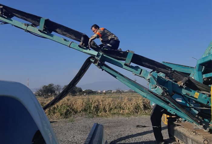 Colocación y Vulcanizado de Bandas - MASTER BELTING