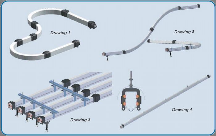 Alimentación electrica tipo Ducto Protegido (Ducto Barra Multiconductora) para Grúas y Polipastos - Moductor Gasori S.L.