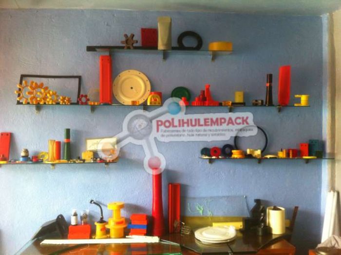 Fabricación de empaques de poliuretano, hule natural y sintético. - Polihulempack