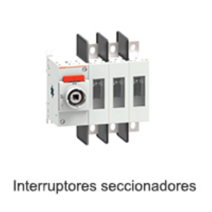 INTERRUPTORES SECCIONADOS  - 