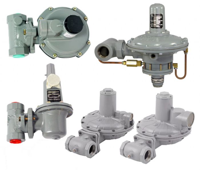 Reguladores de presion - FISHER