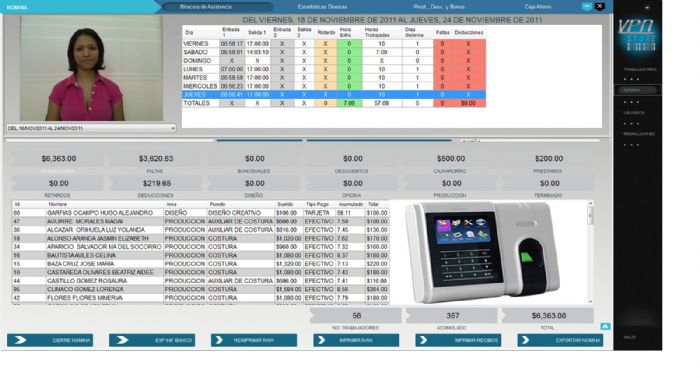 Biometrico y Generacion de Nomina Huella Digital - VPNStore Solutions ZKS