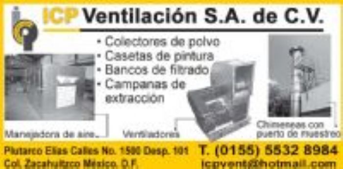 campanas de extracción - ICP VENTILACION