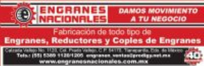 ENGRANDES DE CREMALLERA - ENGRANES NACIONALES