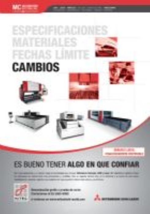 CORTADORA LASER - MC MACHINERY SYSTEMS