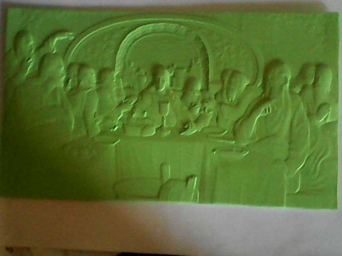 ultima cena para repujado - omkadi