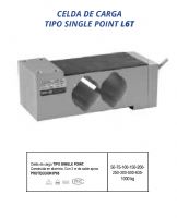 Celda de carga TIPO SINGLE POINT