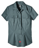 BLUSA DE TRABAJO PARA MUJER MANGA CORTA - DICKIES