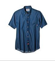 CAMISA DE MEZCLILLA DE MANGA CORTA - DICKIES