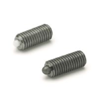  Posicionadores de muelle Acero inoxidable, con vástagos de punta de acero inoxidable o de plástico Delrin