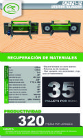Desmanteladora de tarimas - GR2021