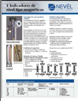 INDICADORES DE NIVEL MAGNÉTICOS